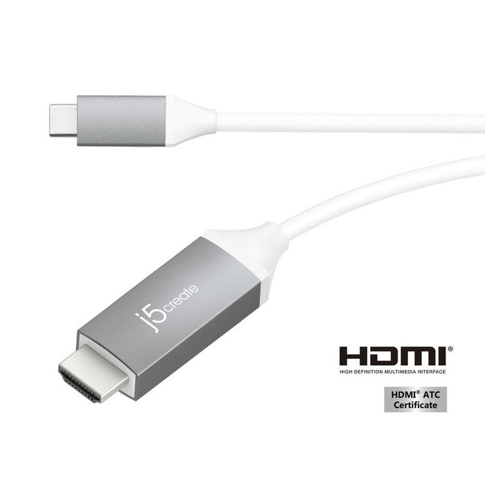 j5create JCC153G USB C to 4K HDMI Cable