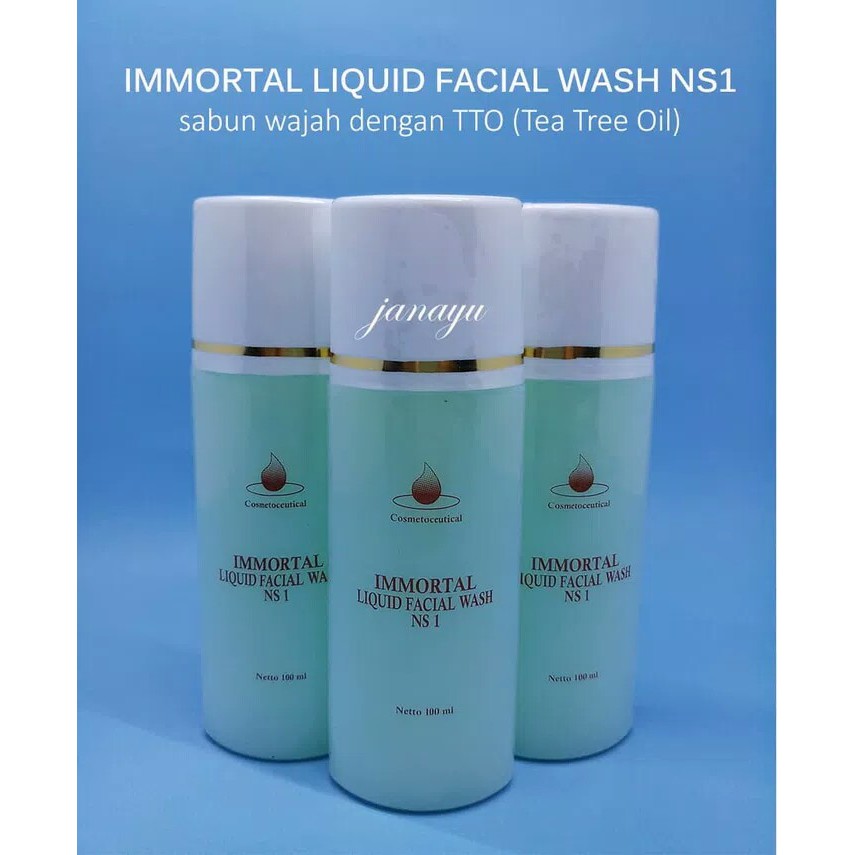 IMMORTAL LIQUID FACIAL WASH NS