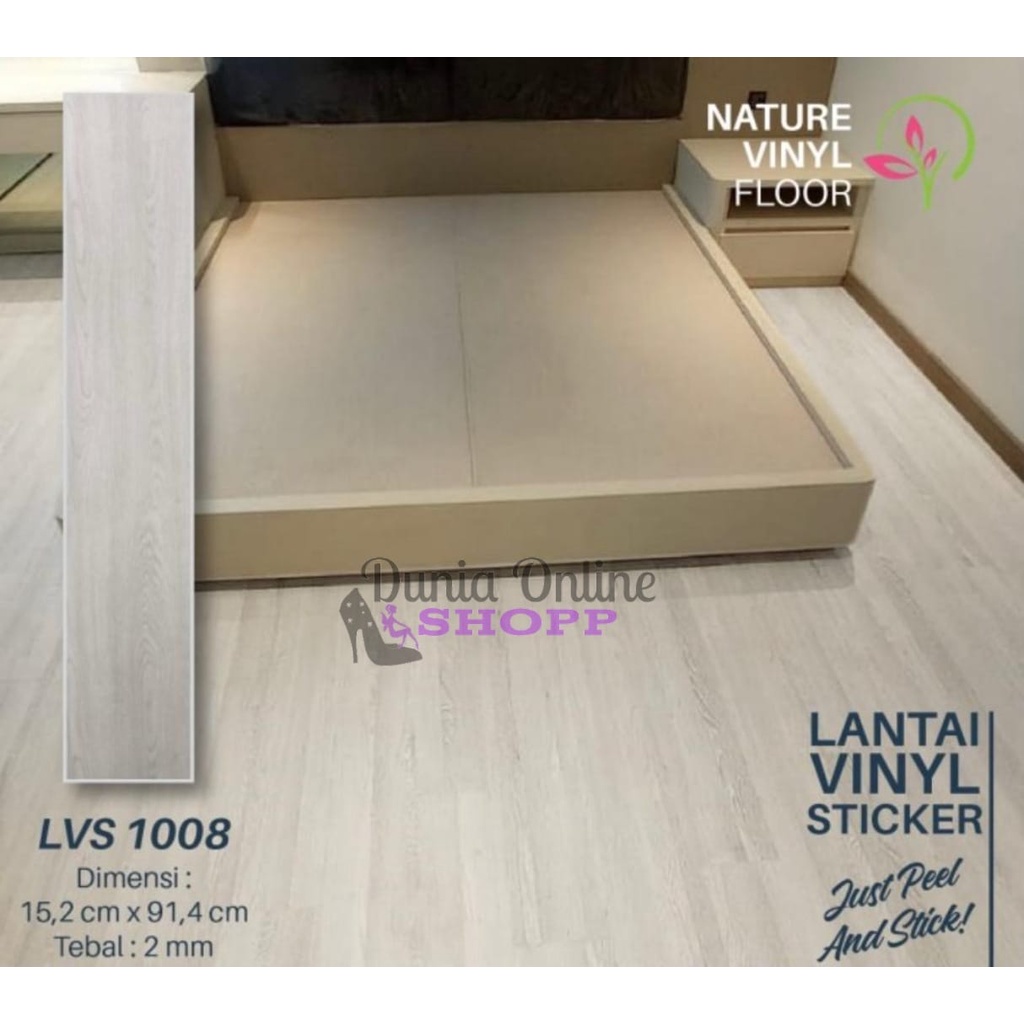 Nature Vinyl Sticker 1008/Lantai Kayu/Vinyl Lantai 1008