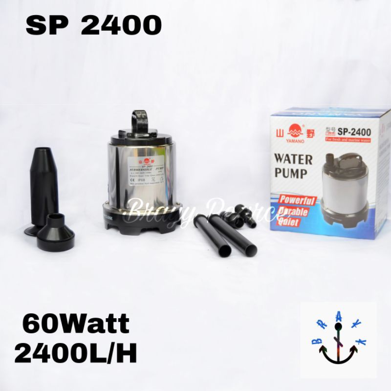 Pompa Air kolam ikan Yamano sp 2400 submersible pump