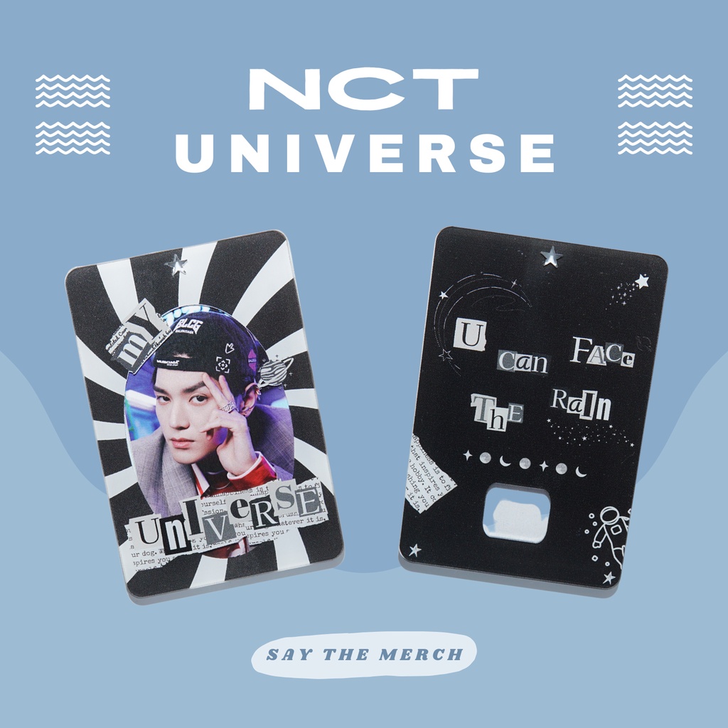 Acrylic Photocard Holder Fanmade NCT Edition - Universe