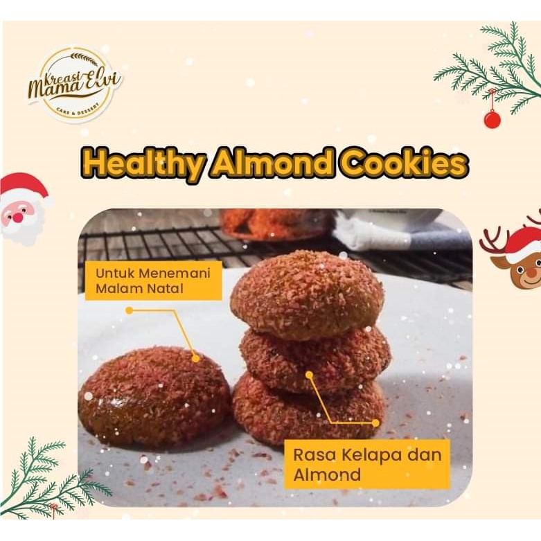 

Healthy Almond Cookies 500gr
