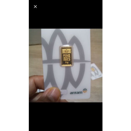EMAS 3 GRAM-LOGAM MULIA ANTAM-EMAS BATANGAN