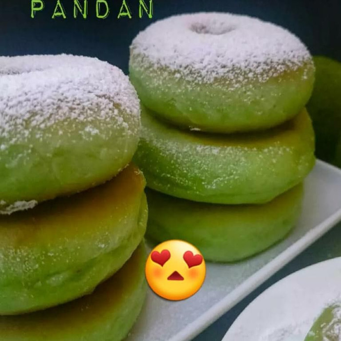 

Donat Pandan Frozen