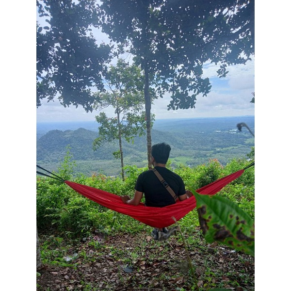 Hammock Ayunan gantung perlengkapan outdoor kemping santai