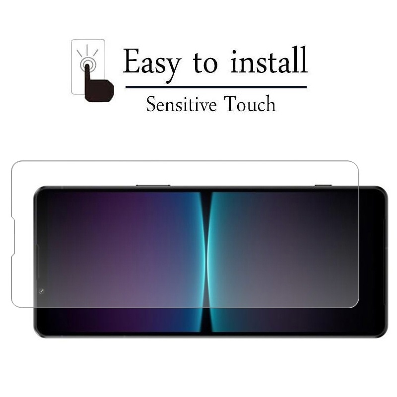 1pc Pelindung Layar Tempered Glass 9H Anti Glare / Sidik Jari Untuk Sony Xperia 1 IV