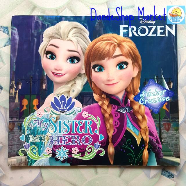 Frozen _ Sticker Creative _ Buku Stiker untuk Anak