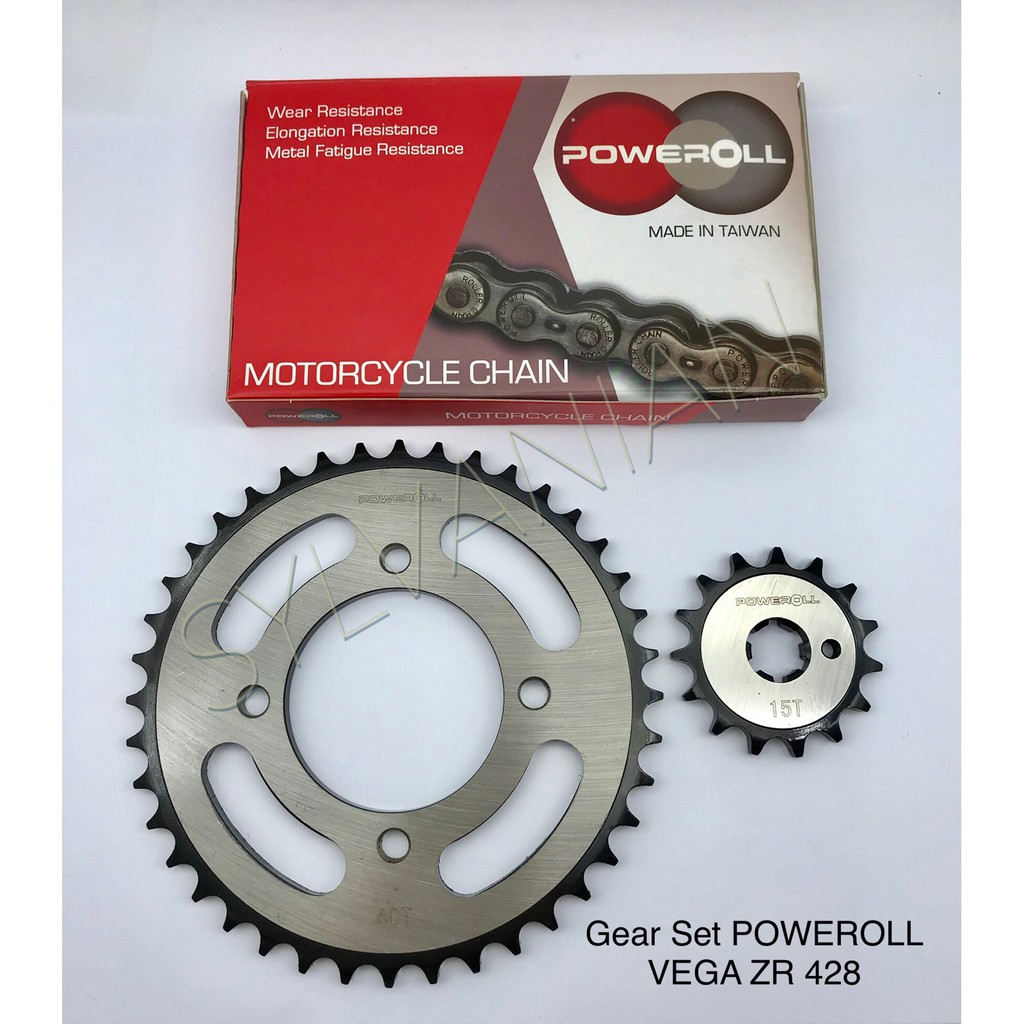 GEAR SET / GIR PAKET VEGA ZR 428 POWEROLL
