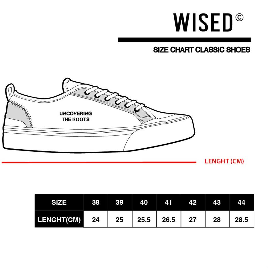 Langsung Beliii.. WISED | JAGUAR BLACK | SHOES CLASSIC