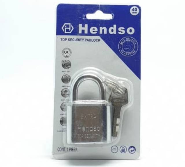 Hs 40mm Leher Pendek Gembok Rumah Pagar Padlock