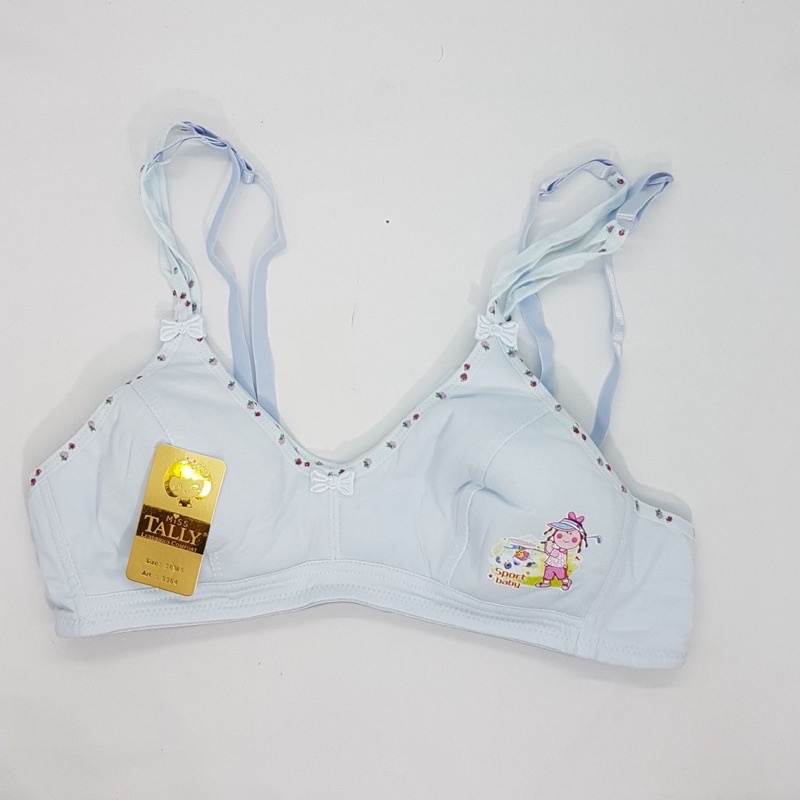 TALLY BRA BH REMAJA ABG 3364 I TANPA BUSA I TANPA KAWAT I SIZE  32 - 38