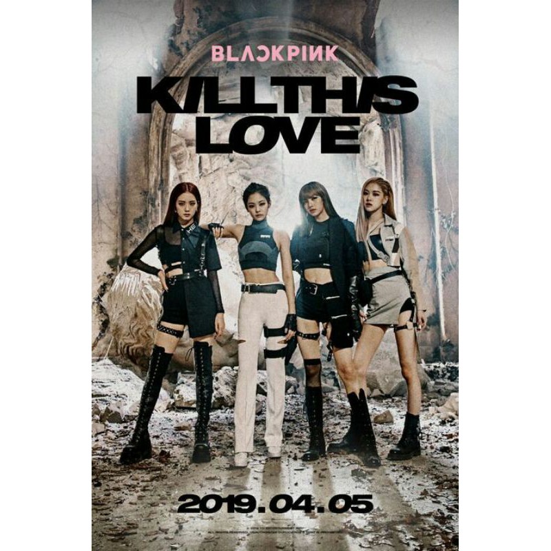 Poster KPOP Blackpink Wanna one EXO Stray Kids Ikon OFFICIAL