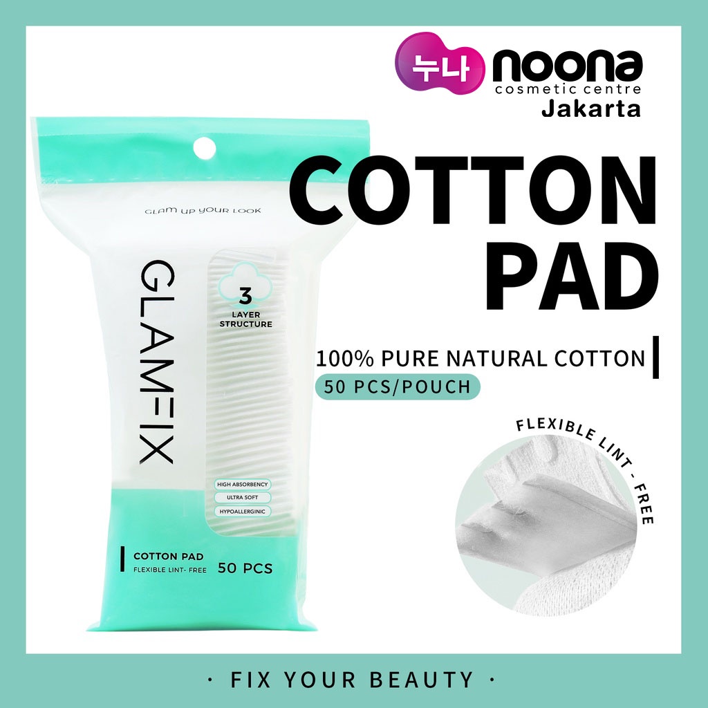 GLAMFIX COTTON PAD 100PCS -NJ