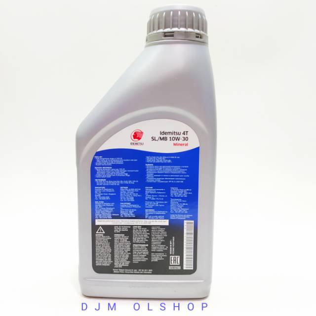 IDEMITSU Oil Matik 4T SL/MB 10W/30 Mineral 800ml