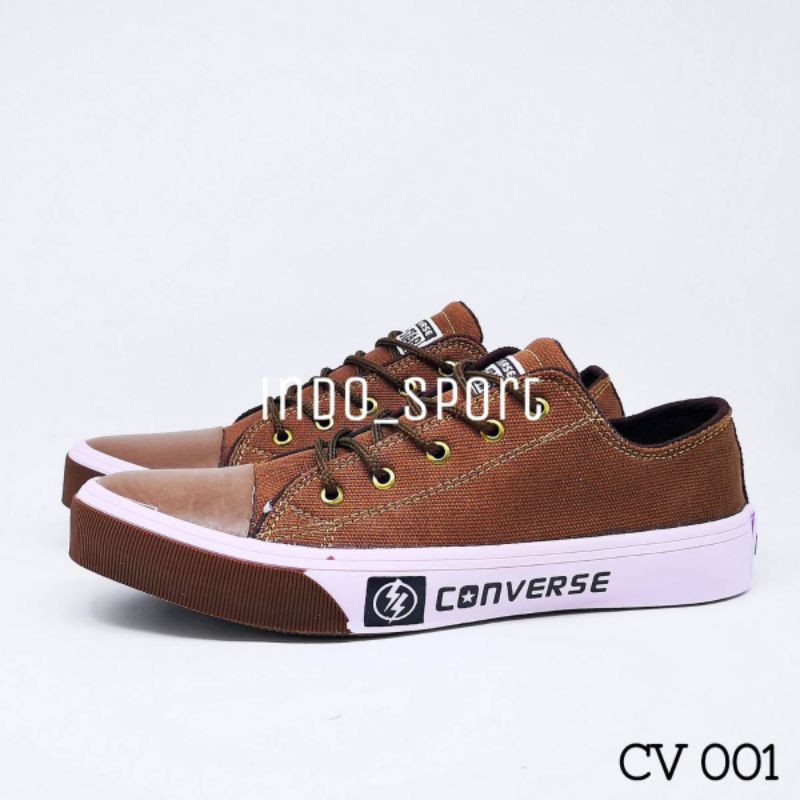 Sepatu Casual Converse Allstar Chuck Taylor Classic Premium Low End Pendek Sneakers Cowok Cewek