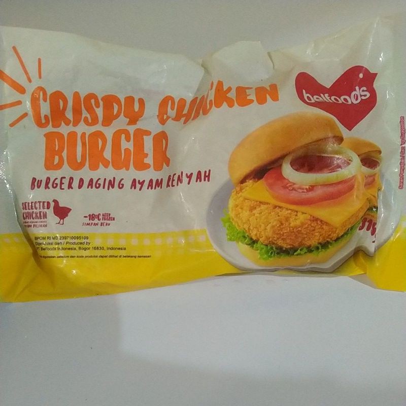 

belfoods crispy burger