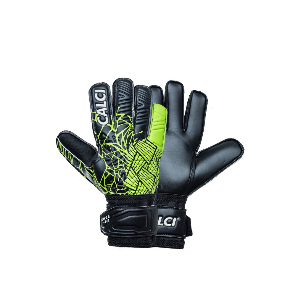 Calci Glove - Sarung Tangan Kiper Untuk Anak Venom JR - Black Lime