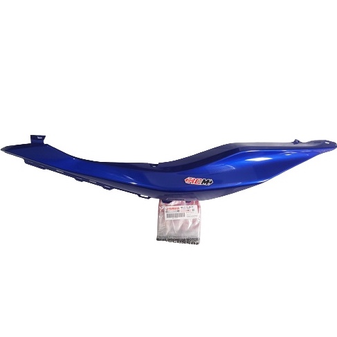 B65-F171E-00-P2 COVER TUTUP BODI BODY BELAKANG SAMPING LAMPU STOP DPBMC KIRI LEFT AEROX155 AEROX 155 WARNA BIRU BLUE METALIC METALIK GLOSSY GLOSSI GLOSI GLOSY ORI ORIGINAL YAMAHA YGP ASLI