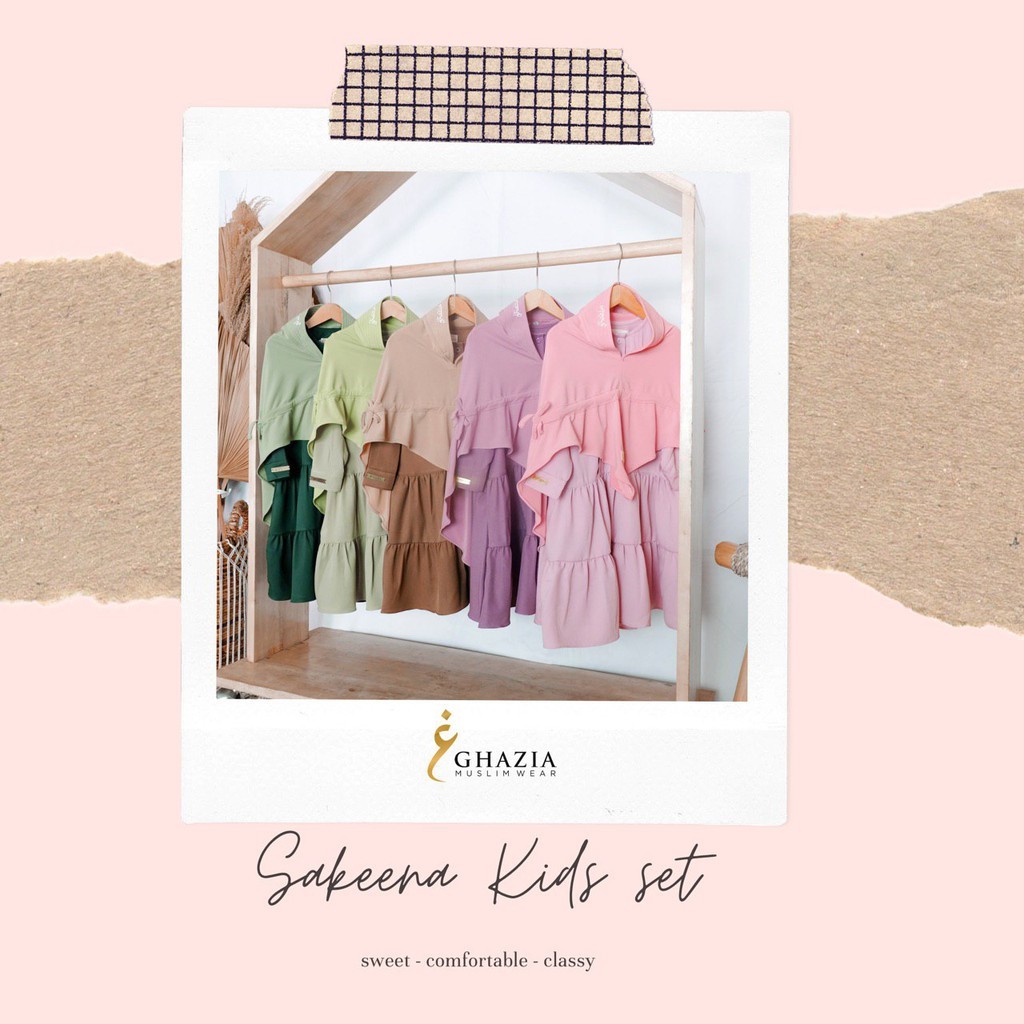 Gamis Anak Sakeena Kids