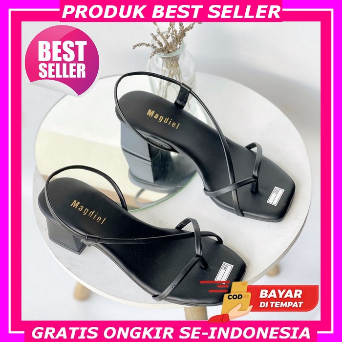Sd23 - Heels Wanita Fashion Kekinian Rw 06 Heels Hills Heel Sepatu Hak Tinggi Hak Tahu Sandal Haihil