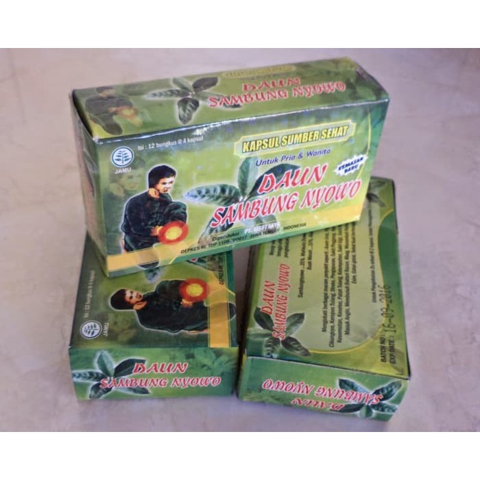 Jamu Kapsul Asam Urat- Flu tulang- Pegal linu- Rheumatik- Encok - ju849