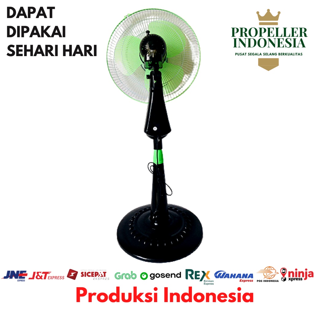 Kipas/ Kipas Angin Berdiri/ Kipas Angin Standing 16 inch Ungu 1606