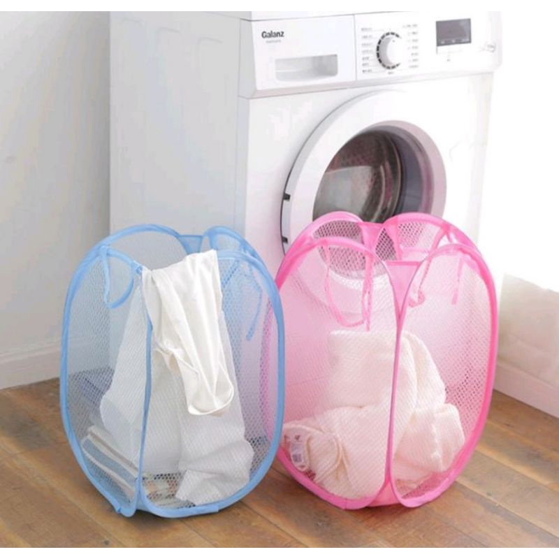 Keranjang Baju Kotor Cucian Pakaian Laundry Bag Tempat Penyimpanan