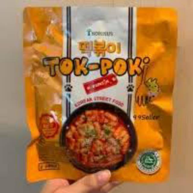 

Tteokpokki K-Bunsik - Korean Street Food Label Halal MUI 140 gram