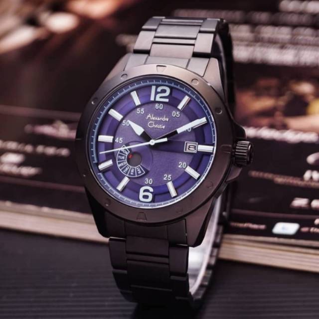 JAM TANGAN PRIA ALEXANDRE CHRISTIE ORIGINAL AC 6536ME [ GARANSI RESMI 1 TAHUN ]