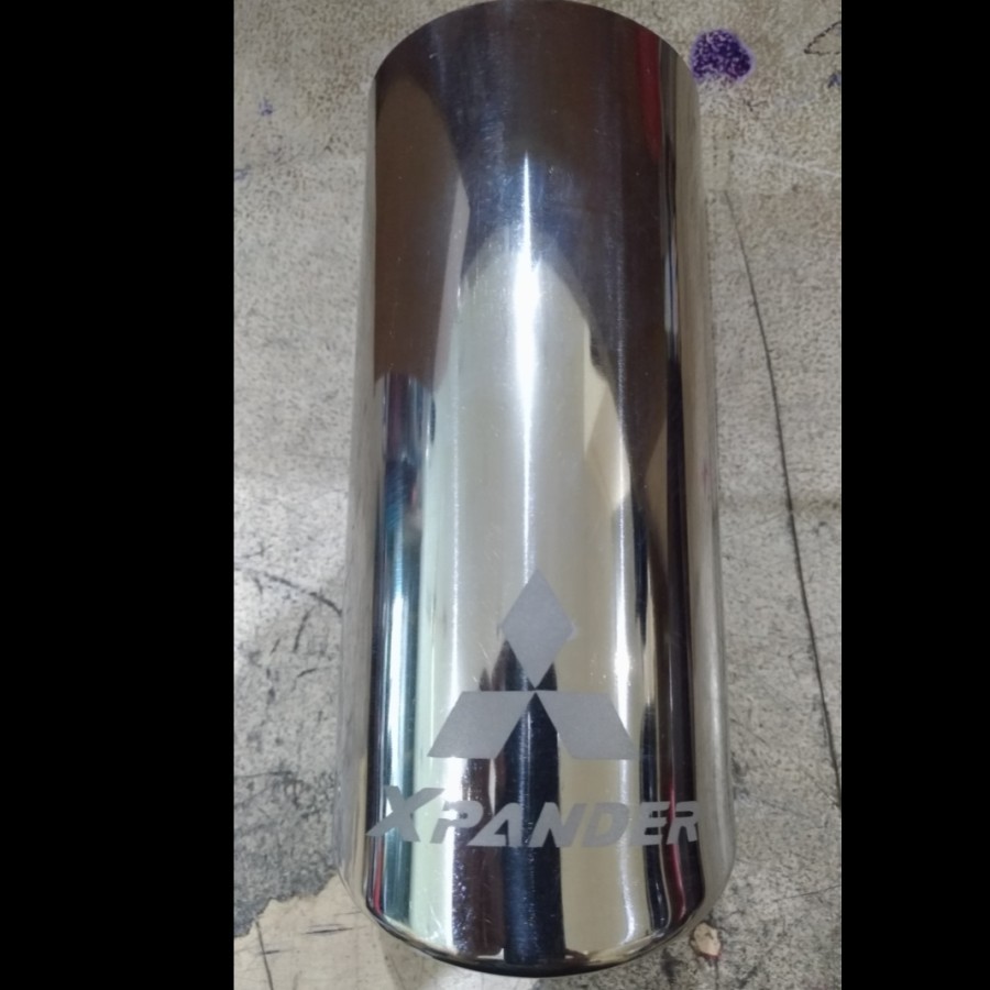 Buntut Knalpot Stainless Chrome Mitsubishi Xpander