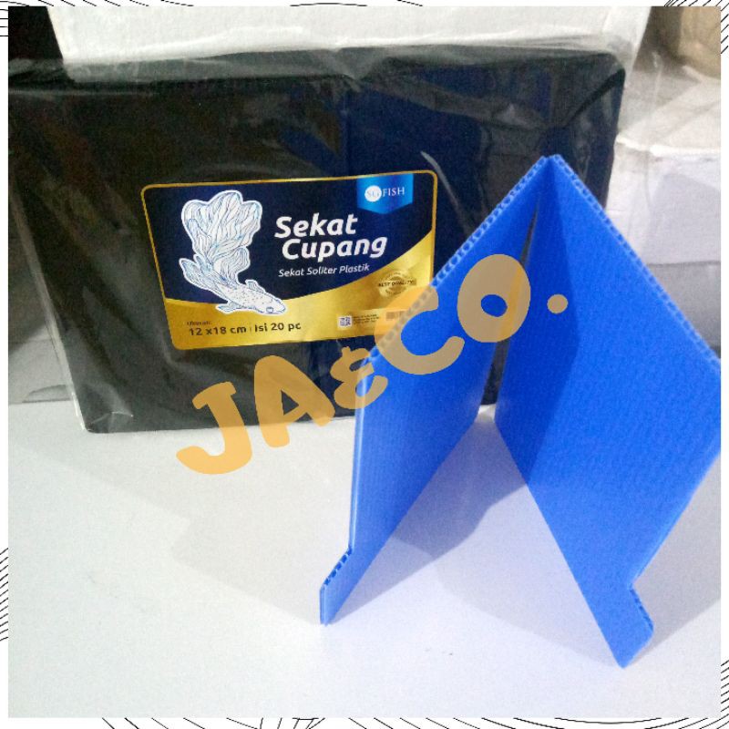 Sekat soliter plastik sekat cupang infraboard best quality kualitas bagus infraboard