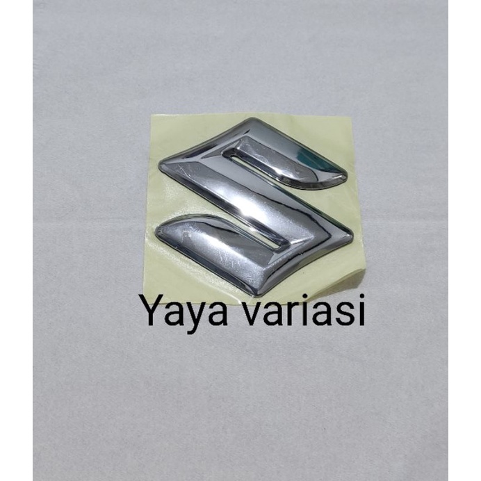 EMBLEM LOGO S SUZUKI ORIGINAL BAGASI BELAKANG BELAKANG ERTIGA APV SWIFT DLL