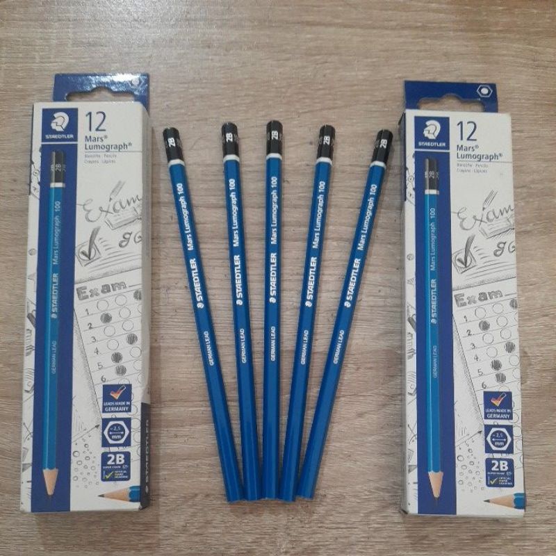 

(PCS) Pensil 2B Staedler Mars Lumograph