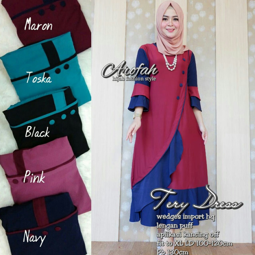 Tery Dress by Arofah