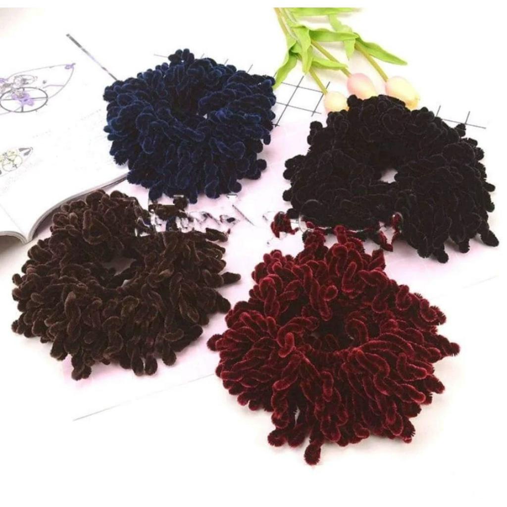 BISA COD. KUNCIR RAMBUT UBUR UBUR SIZE LARGE / KUNCIR RAMBUT GURITA / KUNCIR RAMBUT CENDOL / IKAT RA