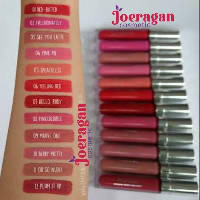 Lip Matte Wardah I Exclusive Matte Lipcream 4gr I Lipcream Wardah Termurah Original Terlaris