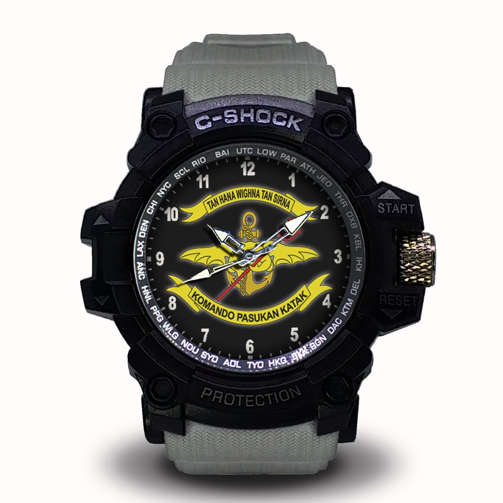 Jam Tangan Custom KOPASKA - TNI AL Outdoor