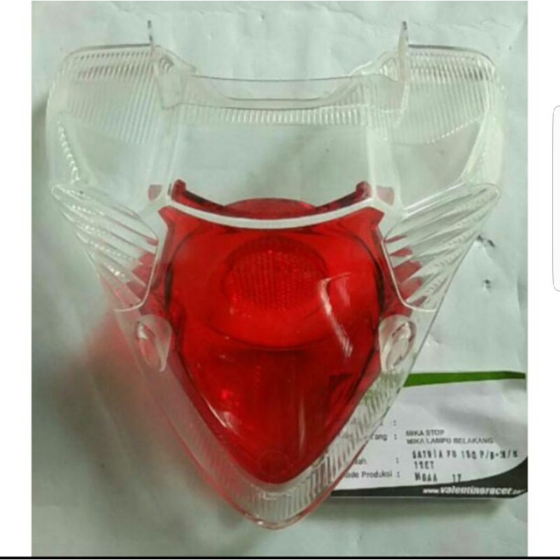 Mika Kaca Lampu Stop Belakang Satria Fu F150 2005 2006 2007 2008 2009 2010 2011 2012 2013