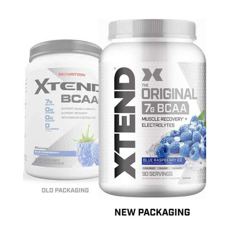 XTEND BCAA 90 SERVING PLUS GLUTAMINE SUPLEMEN GYM KESEHATAB MAKANAN HUMABOLIC BCAA GLUTAMINE BPOM