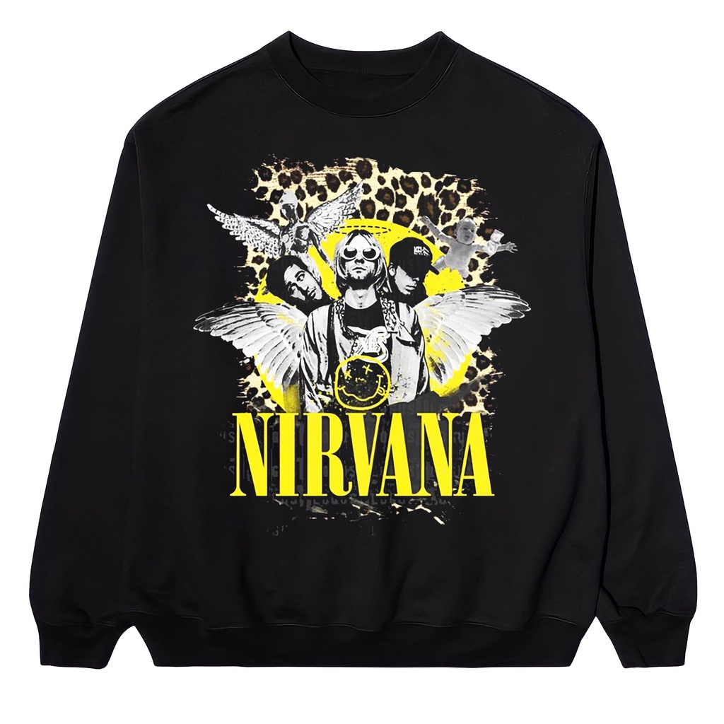 CREWNECK | SWEATSHIRT | SWEATER | SWEATER BAND NIRVANA