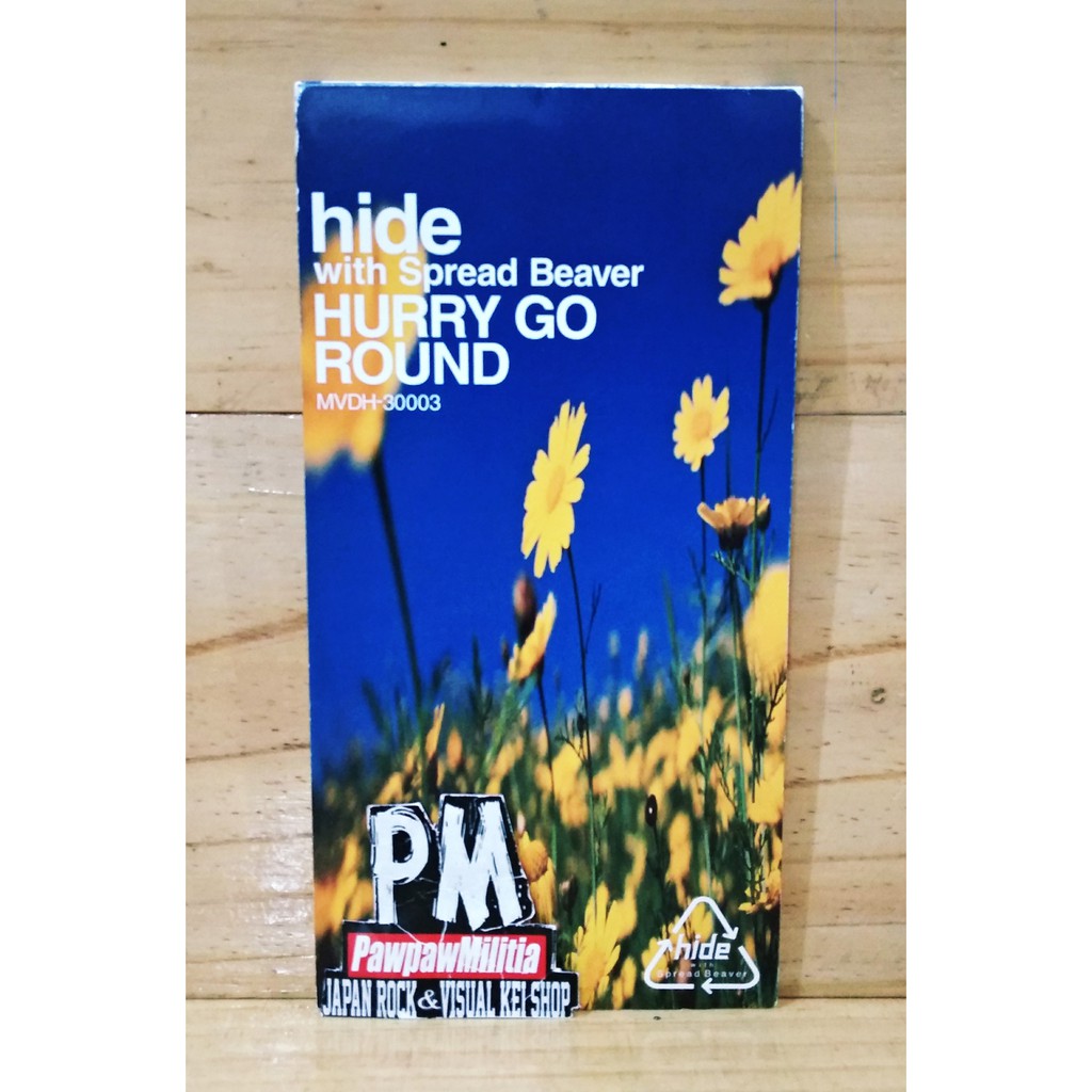 CD Hide X JAPAN Hurry Go Round Limited Edition