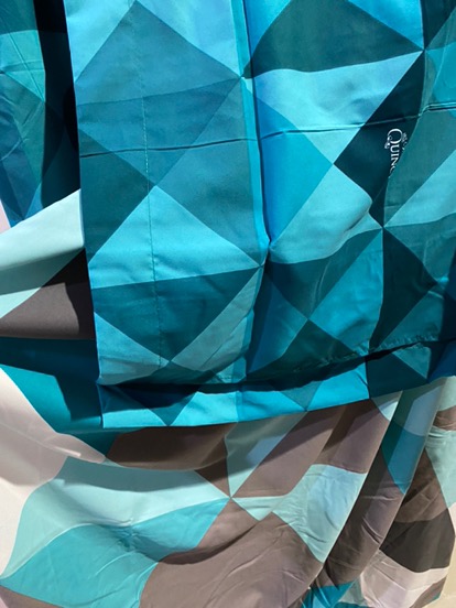 Sprei Premium Uk. Single (120x200)cm Tinggi 30 Cm Vallery Quincy Motif Nuansa Biru Laut