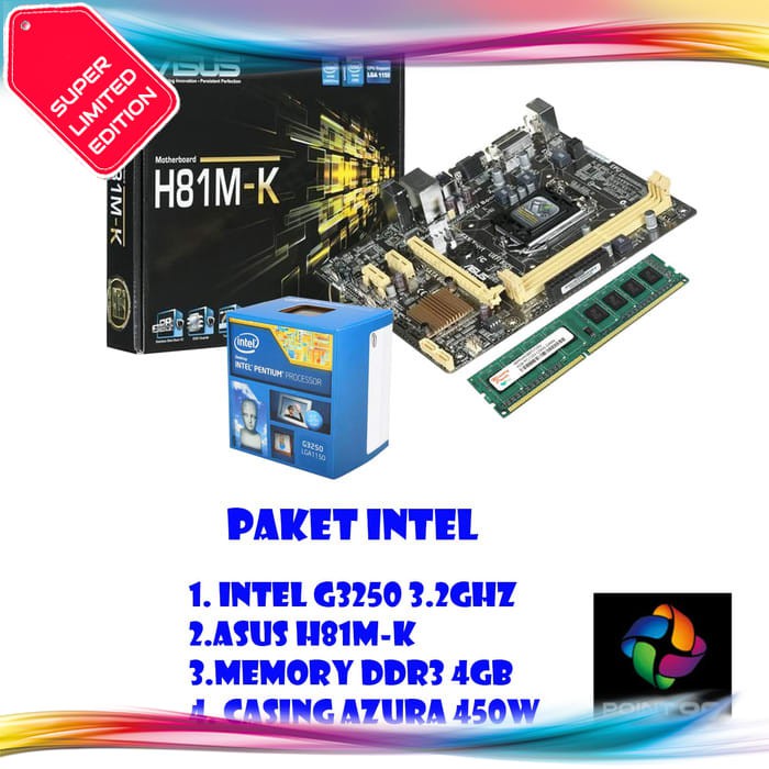 PAKET INTEL CORE G3220 3.2Ghz