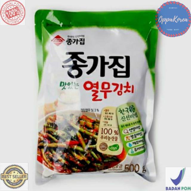 

Jjonggajib Yeolmu Kimchi 500 gram