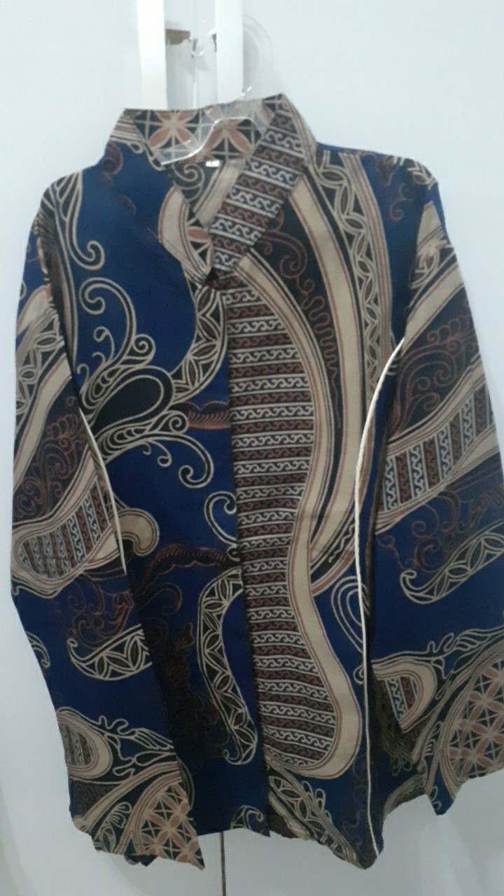 Atasan Batik Dolby Dolbi Dobby Doby Tenun Sutra Tulis Halus Katun Atbm Baron ,sarombit Atasan