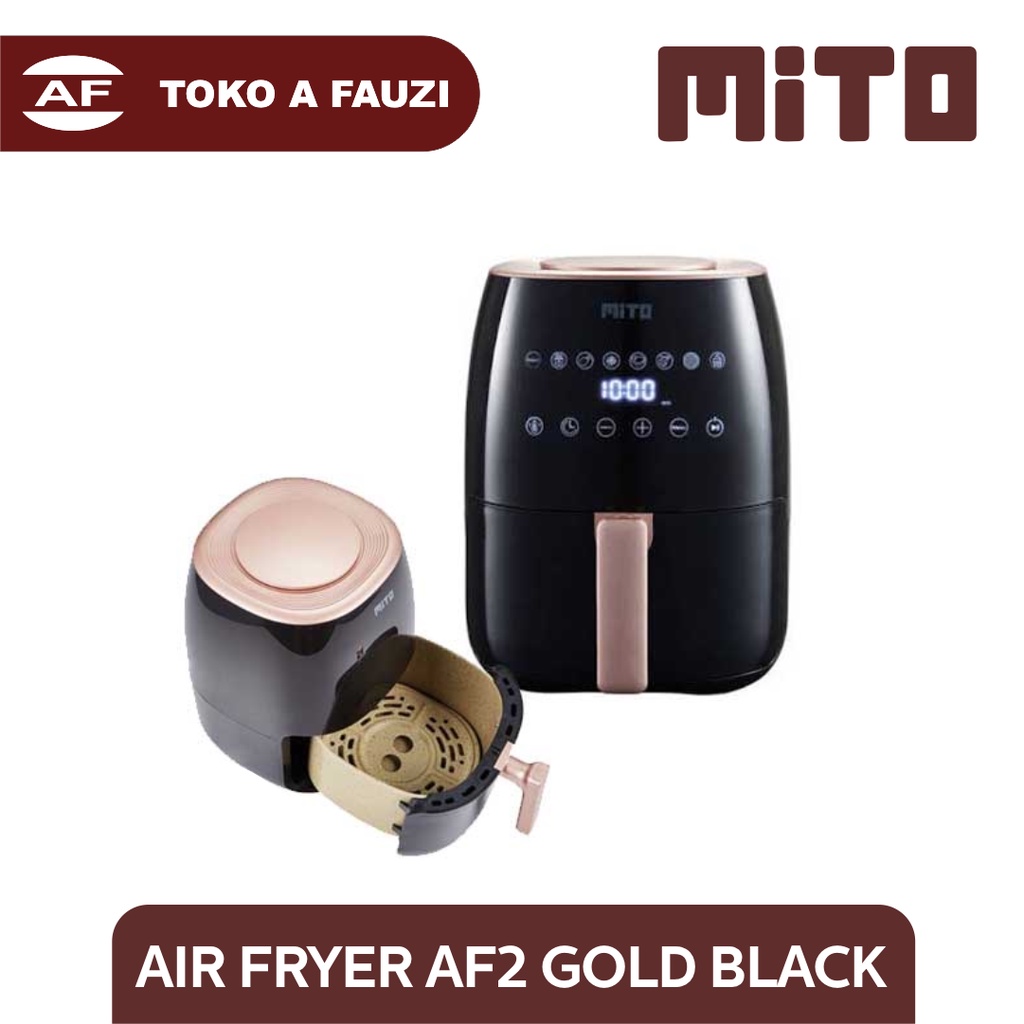 MITO AIR FRYER AF2 GOLD BLACK