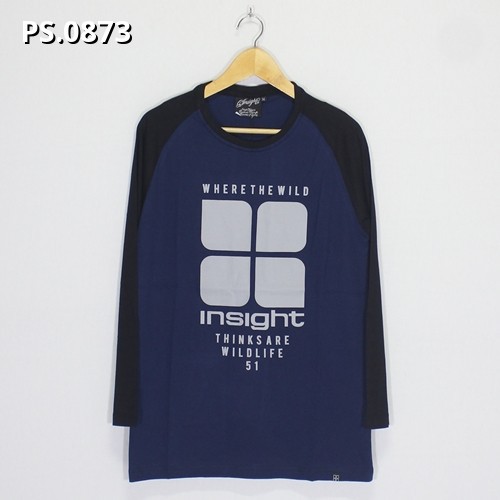 Kaos Distro Reglan Panjang Insight 0873