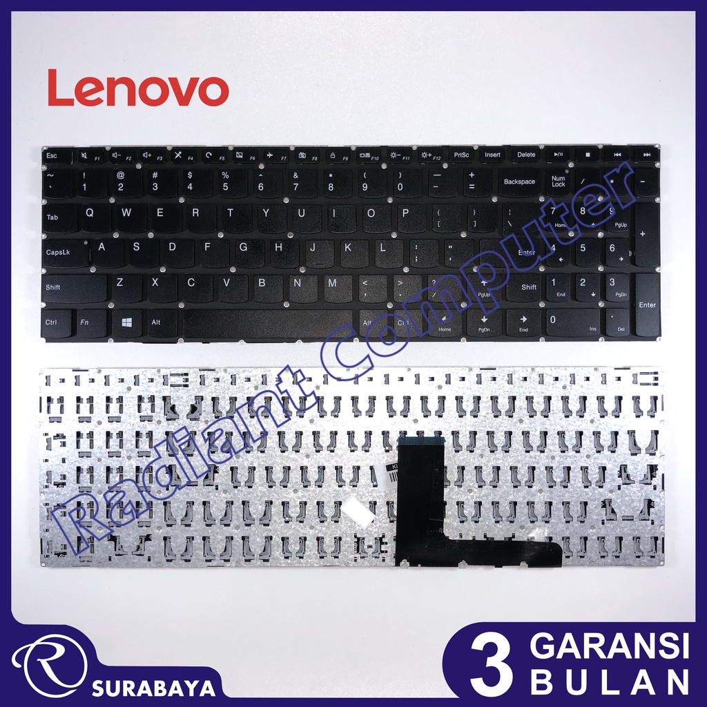 Keyboard Lenovo Ideapad 310-15ABR 310-15IAP 310-15ISK 310-15IKB No Backlight