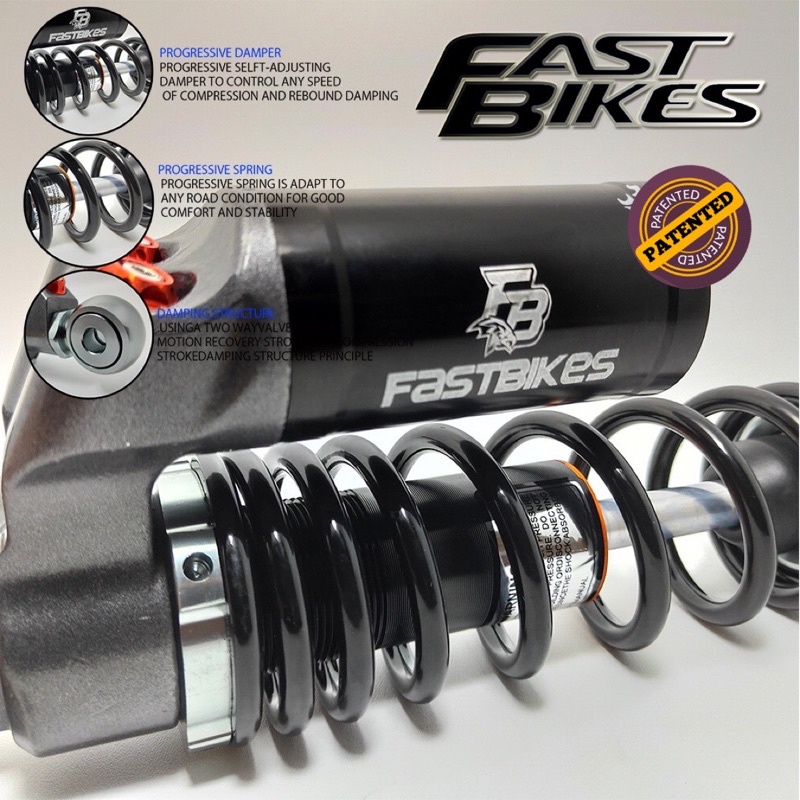 SHOCKBREAKER TABUNG ATAS FAST BIKES UNIVERSAL PCX NMAX AEROX 155 ADV RX KING VARIO BEAT MIO SCOOPY XEON FINO DLL-5