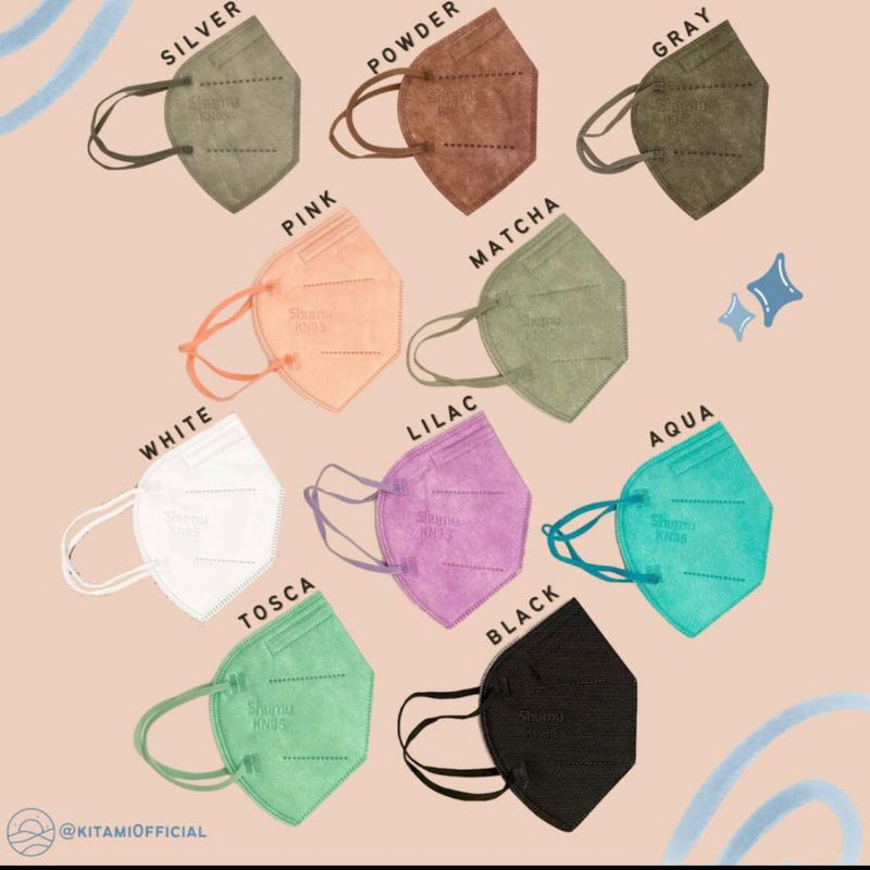 masker shumu kn 95 earloop